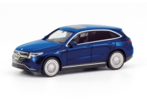 Herpa 430715-004 - H0 - Mercedes-Benz EQ EQC - metallic brilliantblau
